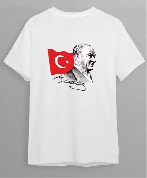 ATATÜRK BAYRAK VE İMZA